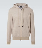 Brioni Cotton-blend jersey hoodie