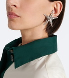 Alessandra Rich Crystal-embellished earrings