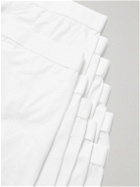 Organic Basics - Ten-Pack Stretch Organic Cotton-Jersey Boxer Shorts - White