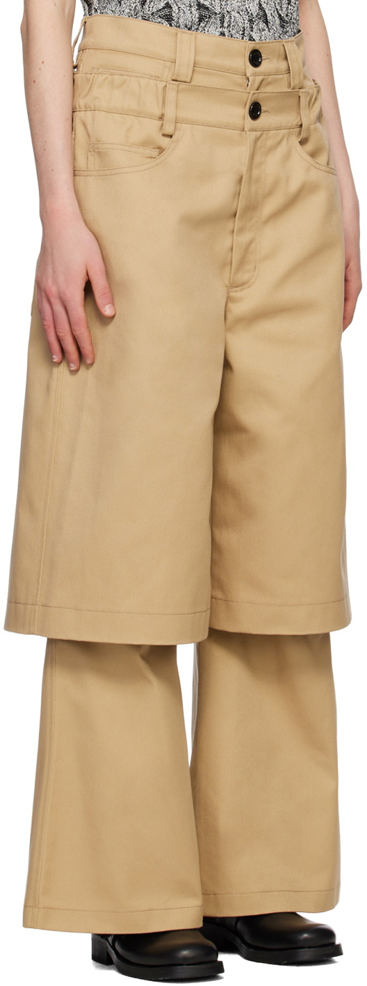 Meryll Rogge Beige Double Pant Meryll Rogge Meryll Rogge Beige Double Pant Meryll Rogge