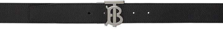 Photo: Burberry Reversible Black & Brown Monogram Motif Belt