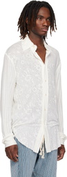 Edward Cuming Off-White Kitchen Curtain Shirt