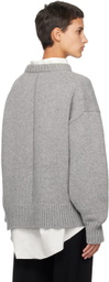 The Row Gray Ophelia Sweater
