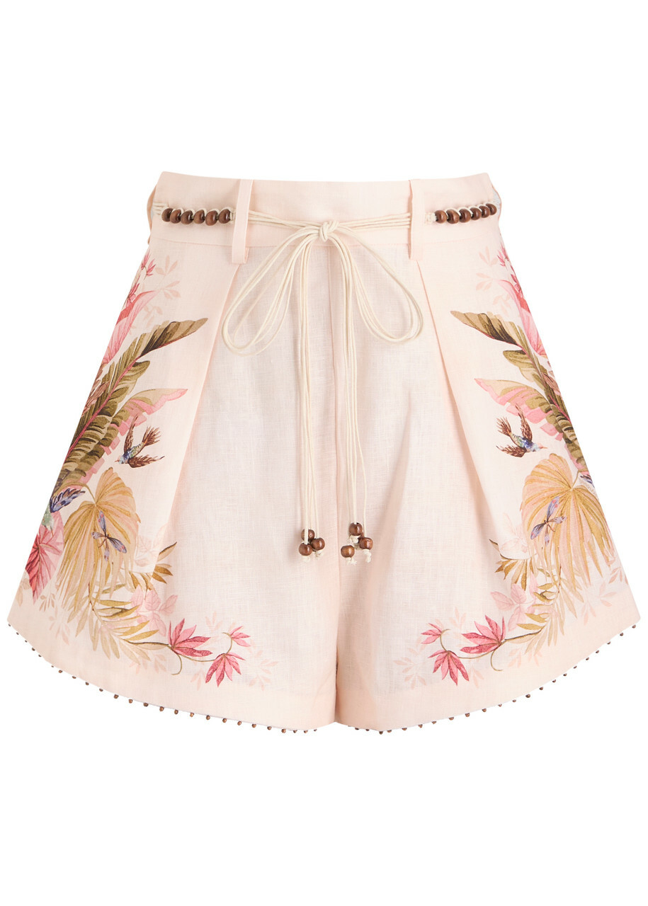 ショートパンツ Zimmermann Zimmermann Cascadian Tuck Shorts Zimmermann Waverly Tuck Shorts | Saks Fifth Avenue