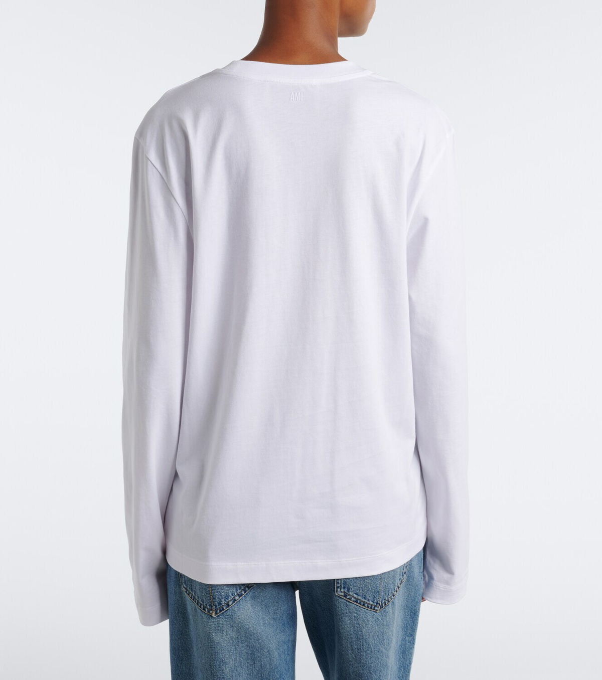 Ami Paris Ami De Cœur cotton jersey T-shir