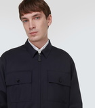 Burberry Parnel embroidered wool shirt