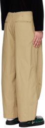 NEEDLES Khaki Darted Trousers
