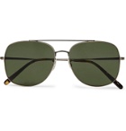 Oliver Peoples - Taron Aviator-Style Gold-Tone Sunglasses - Gold