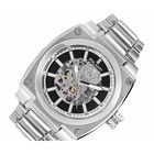Polanti Torque Ii Auto Black Dial Mens Watch PLT2001-SV