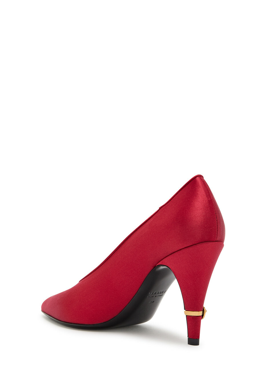 Versace Decollete 90 Satin Pumps