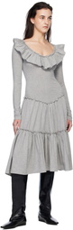 Paloma Wool Gray Carita Midi Dress