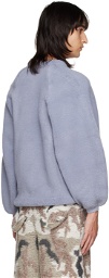 Isa Boulder SSENSE Exclusive Blue Towel Sweatshirt