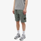 Stone Island Men's Brushed Cotton Sweat Shorts in Sage