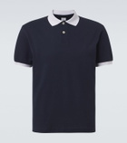 Eleventy Cotton piqué polo shirt