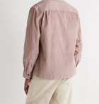 Bellerose - Goney Camp-Collar Cotton-Corduroy Overshirt - Pink