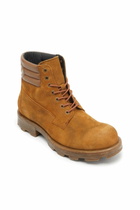 Diesel D-Hammer - Combat boots in suede and leather - Boots Mens in Brown