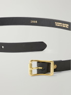Yuketen - 2cm Leather Belt - Black