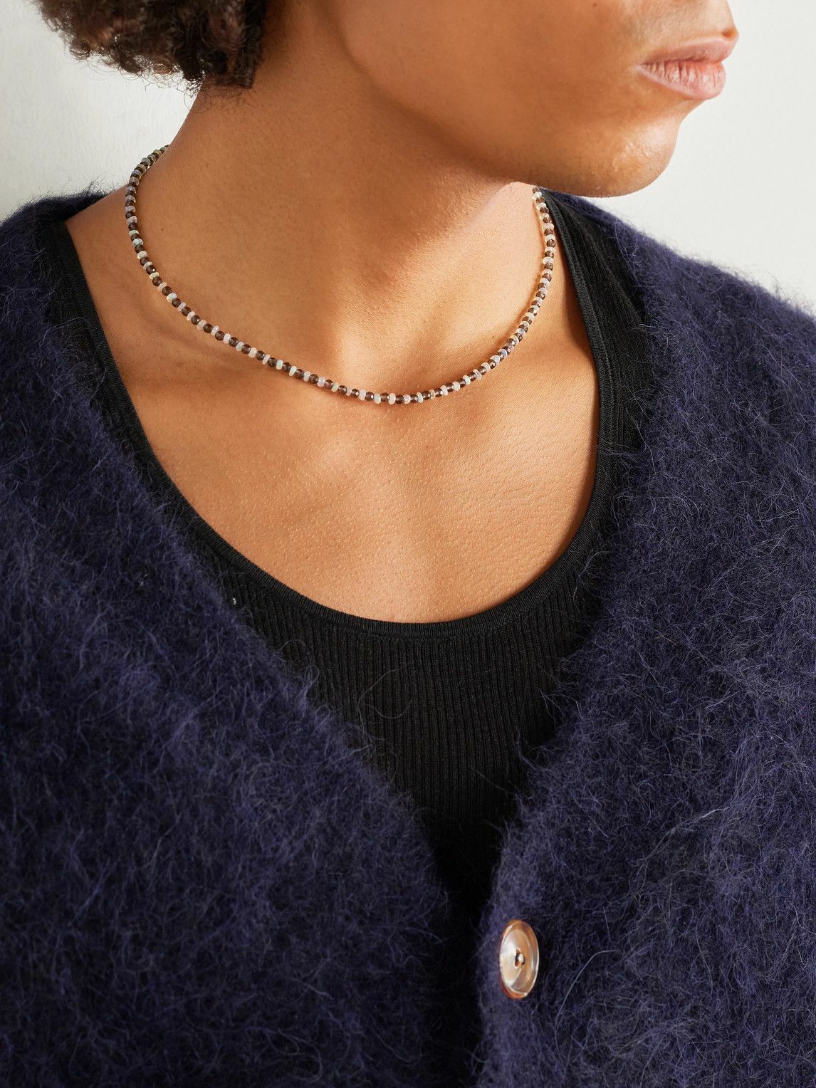 JIA JIA - Gold, Opal and Quartz Necklace
