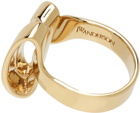 JW Anderson Gold Ribbon Ring
