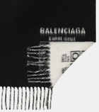 Balenciaga Cashmere and wool scarf