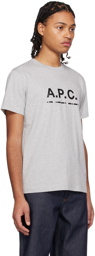 A.P.C. Gray Sven T-Shirt