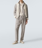 Brunello Cucinelli Suede boat shoes