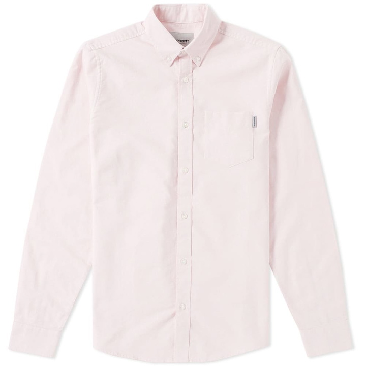 Photo: Carhartt Button Down Pocket Shirt Pink