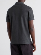 Burberry - Eddie Cotton Polo Shirt - Gray