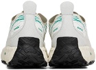 Norda Off-White & Green 'norda 001' Sneakers