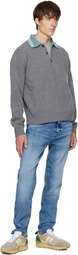 BOSS Blue Faded Jeans