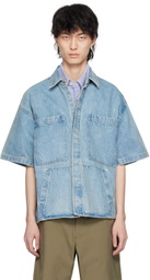 B1ARCHIVE Blue Faded Denim Shirt