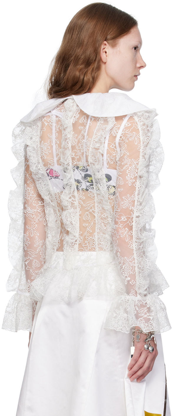 Chopova Lowena White Glade Blouse Chopova Lowena