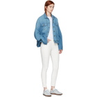 Acne Studios Bla Konst White Climb Jeans
