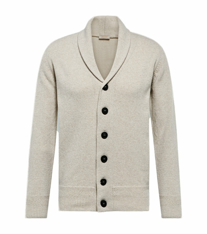 Photo: John Smedley - Cullen cashmere and wool cardigan