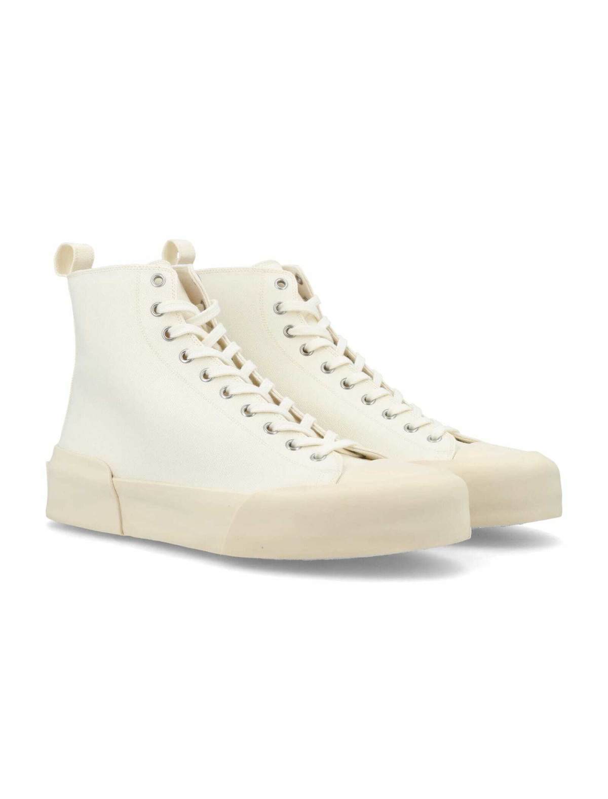 スニーカー JIL SANDER High-top canvas sneakers Jil Sander High-top Canvas Sneakers Jil Sander