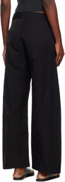 Eckhaus Latta Black Bend Trousers
