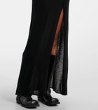 Didu Knit cutout turtleneck maxi dress