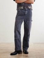 Enfants Riches Déprimés - Straight-Leg Distressed Jeans - Purple