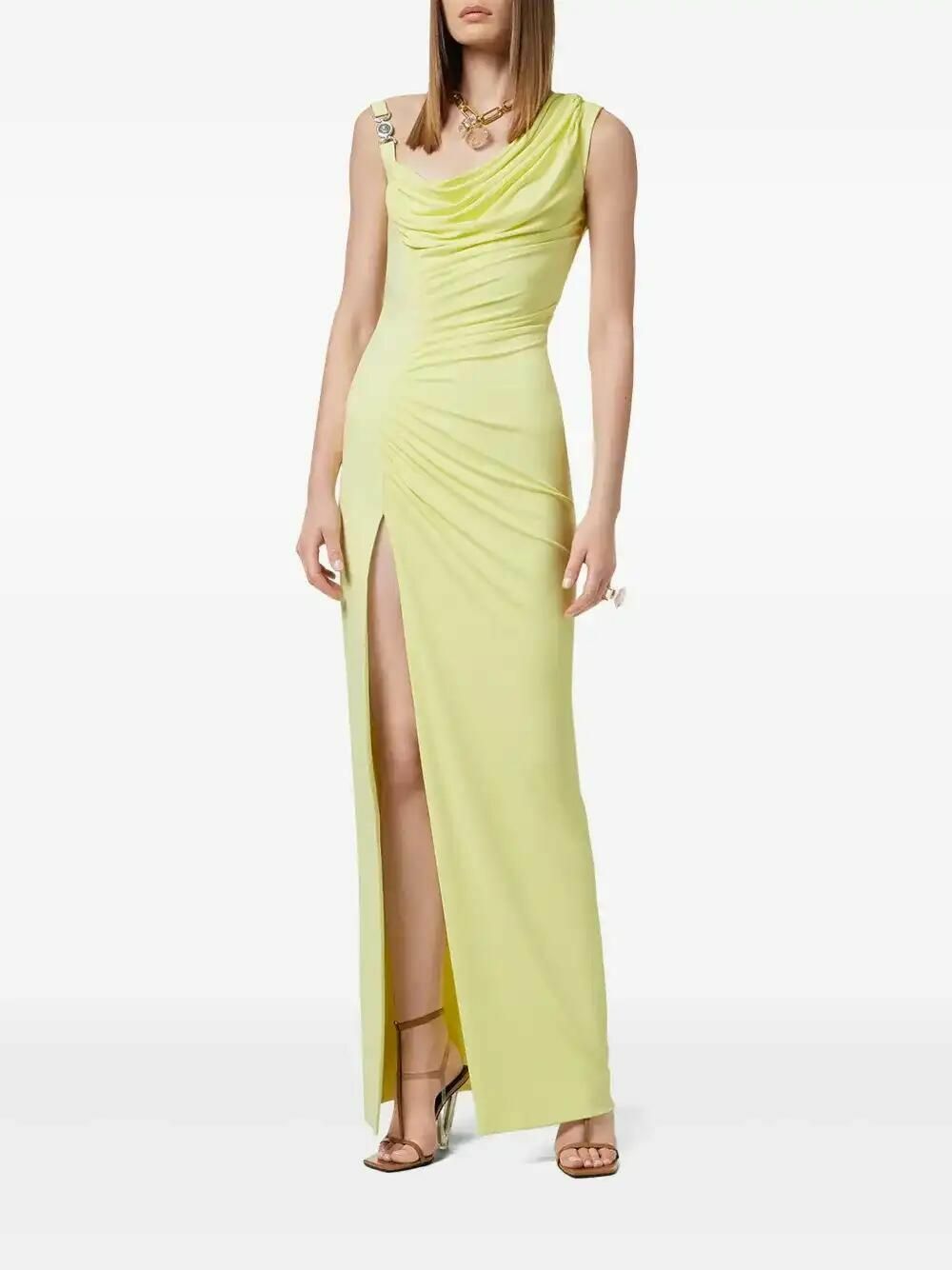 Versace Medusa '95 Draped Gown Versace