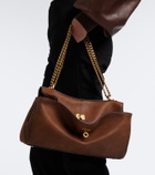 Balenciaga Rodeo East West leather shoulder bag