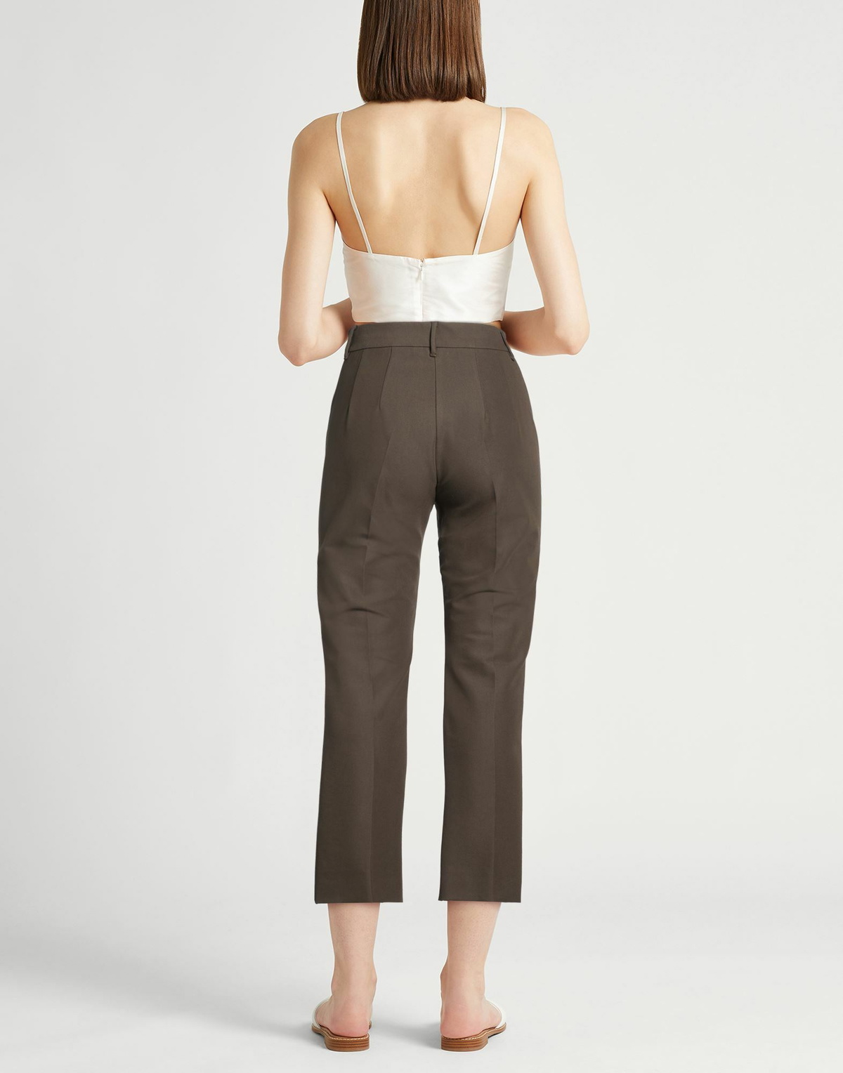 's Max Mara Womens Pants Military in Green