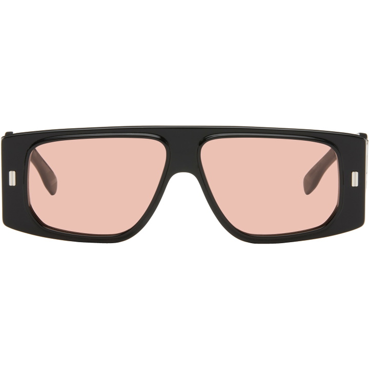 Photo: Fendi Black FF Squared Sunglasses