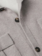 Kiton - Cashmere Overshirt - Gray