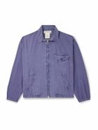 Remi Relief - Cotton-Twill Blouson Jacket - Blue