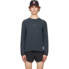Satisfy Black AuraLite UV Long Running T‑shirt