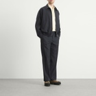 Kaptain Sunshine Men's Shadow Stripe Blouson in Navy