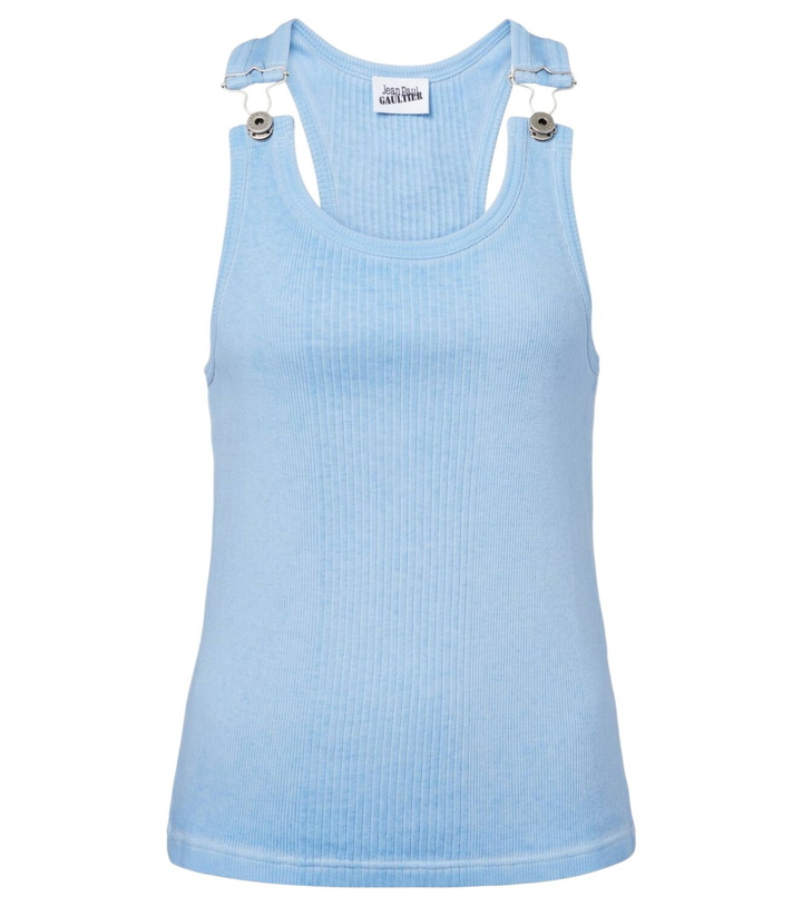 Photo: Jean Paul Gaultier The Straps cotton tank top