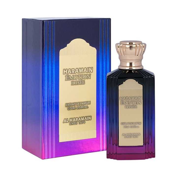 Photo: Al Haramain Unisex Emotion Irisee Extrait de Parfum Spray 3.4 oz Fragrances 6291106813715