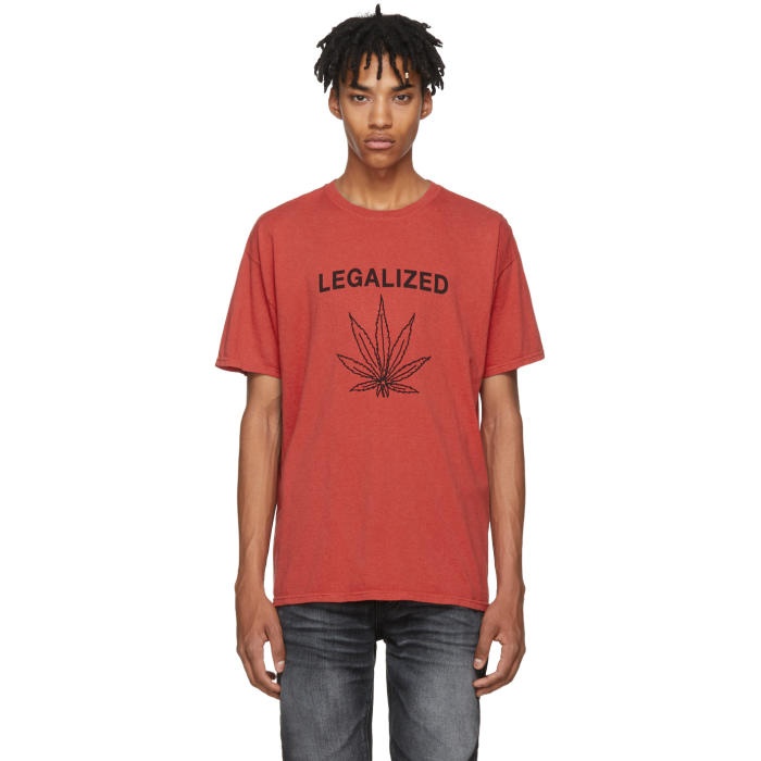 Photo: Adaptation Red Legalized Vintage T-Shirt 