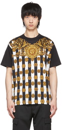 Versace Jeans Couture Black Cotton T-Shirt